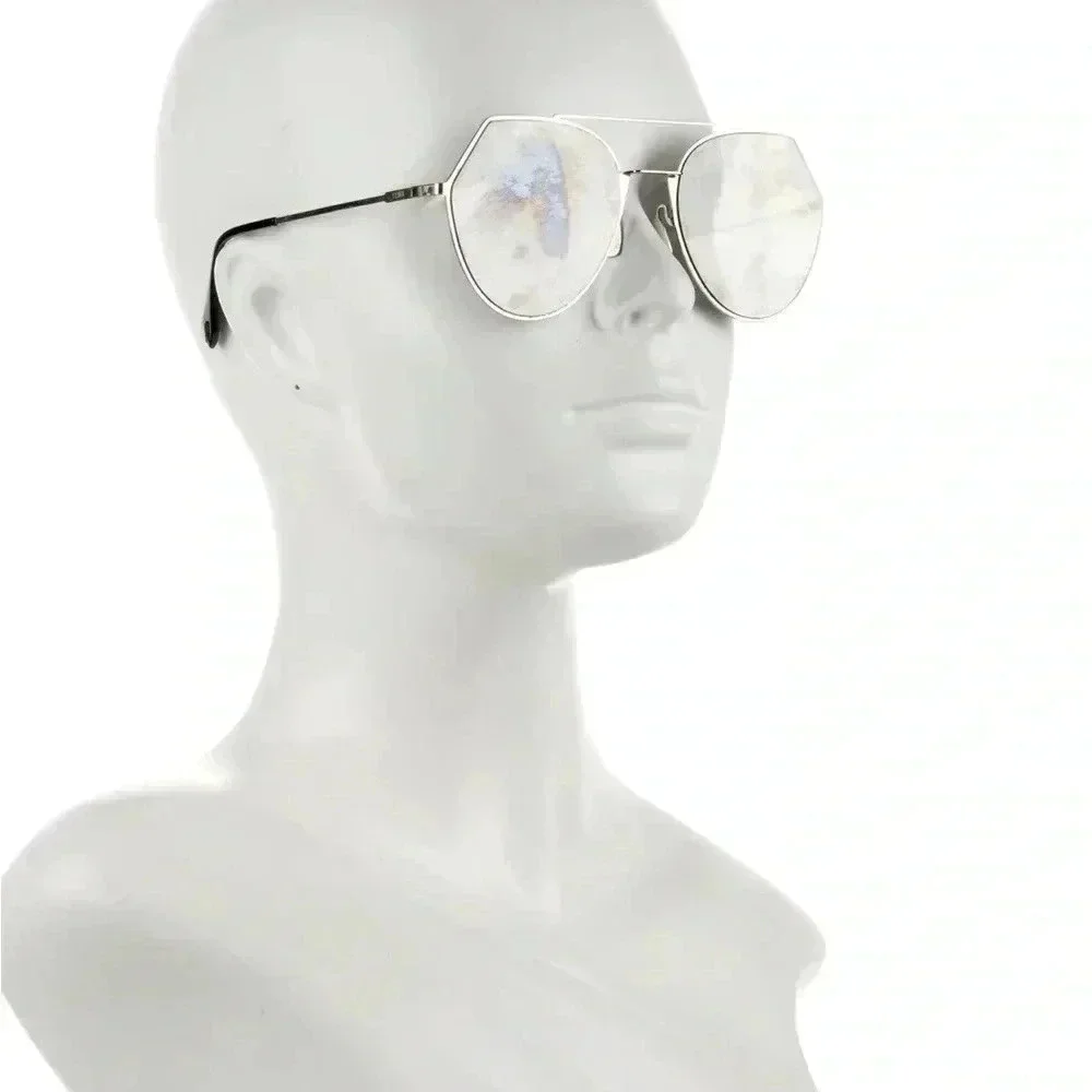 Fendi Aviator Mirrored Sunglasses